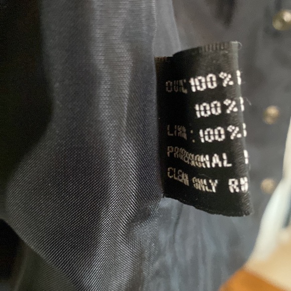 Genuine Nubuck Leather Snap Front Braided Strap with adjustable tie back vest - Picture 11 of 12